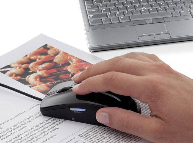 Мышь-сканер Brookstone Scanner Mouse