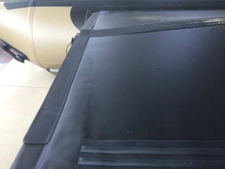 Профиль Г-образный защита транца снизу (Черный)