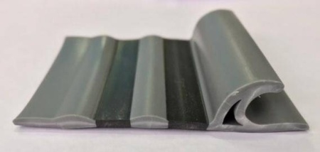 Привальный брус 70мм (Серо-Черный)