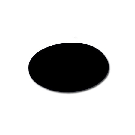 Заплатка ПВХ круглая 16х16см (Черная)