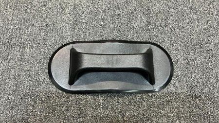 Ручка для переноски овальная (Черная)