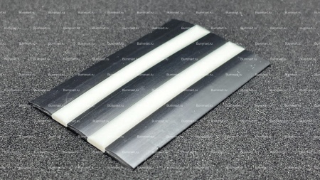 Брус привальный 45мм для лодок (Черно-Белый)