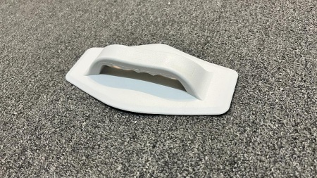 Ручка лодочная шестиугольная (Светло-Серая)