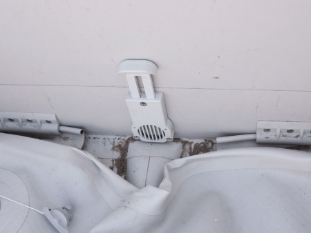 Клапан сливной створчатый (Серый)