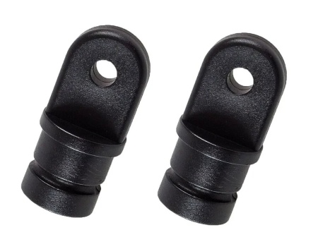 Наконечник стойки. Диам. 22 мм (Чёрный) Наконечник стойки. Диам. 22 мм (Чёрный)