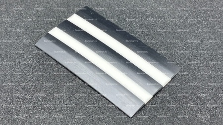 Брус привальный 45мм для лодок (Черно-Белый)