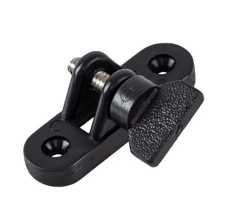 Опора крепления тента, чёрный пластик Опора крепления тента, чёрный пластик