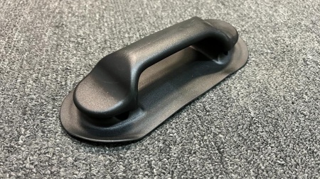 Ручка лодочная РИБ с намоткой (Черная)