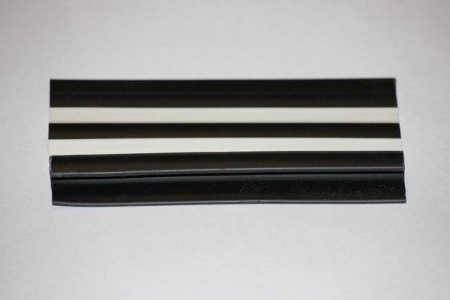 Привальный брус 70мм (Черно-Белый)