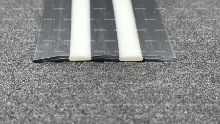 Брус привальный 45мм для лодок (Черно-Белый)