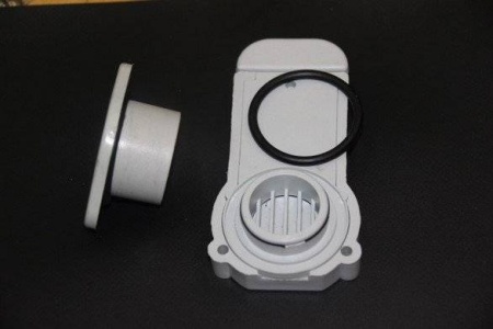 Клапан сливной створчатый (Серый)