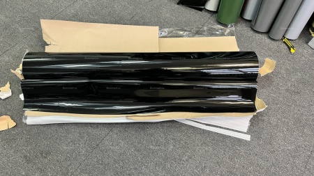 Пленка для бронирования лодок 1мм 140х100см (Черная)