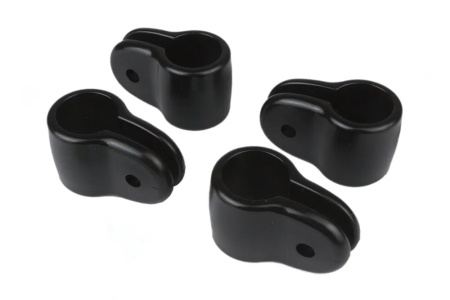 Крепление тента хомут на трубу (Черный)