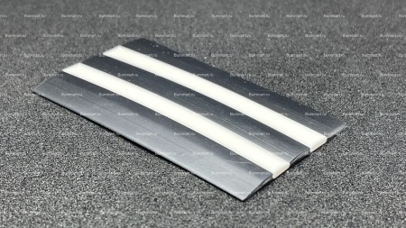 Брус привальный 45мм для лодок (Черно-Белый)