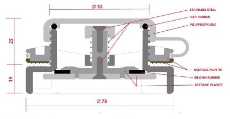 Воздушный клапан Bravo 260 H.V.