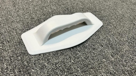 Ручка лодочная шестиугольная (Светло-Серая)