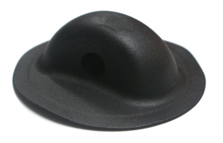 Шайба большая для леера и крепления транца 95мм (Черная)