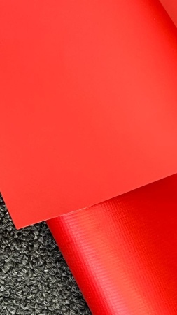 Ткань ПВХ Sijia для лодок 650г/м.кв (Красная)