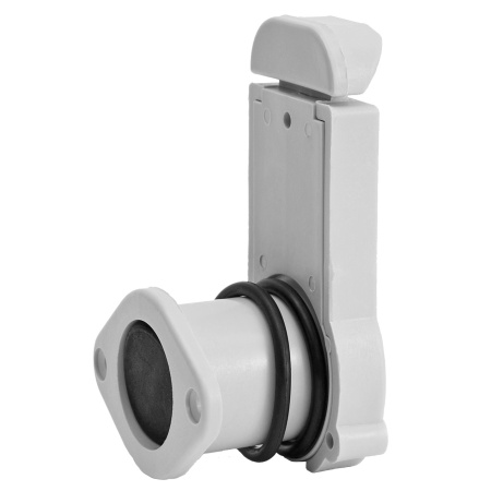 Клапан сливной створчатый (Серый)