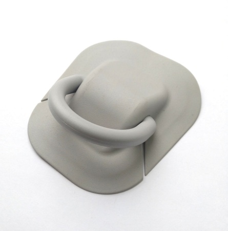 Рым-полукольцо среднее (Светло-Серое)