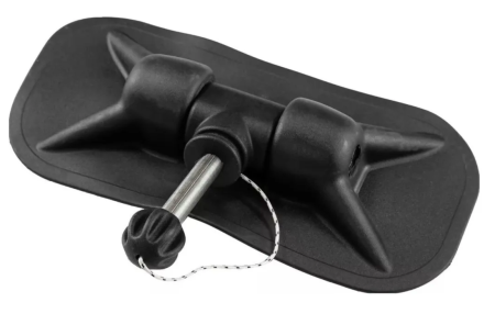 Уключина для лодки пвх крест (Черная)