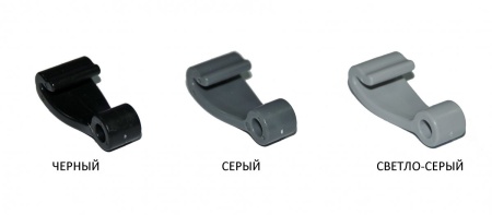 Крюк для крепления лодочного тента (Черный)