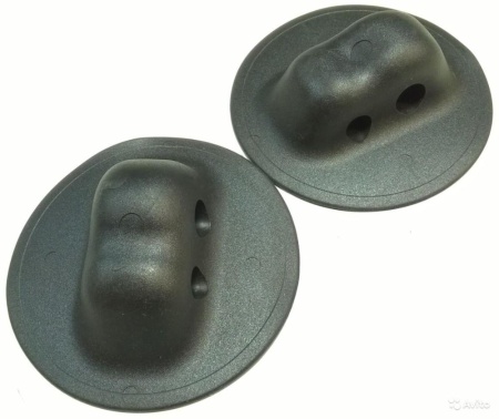 Рым леерный двойной (Черный)