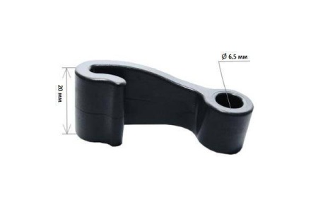 Крюк для крепления лодочного тента (Черный)