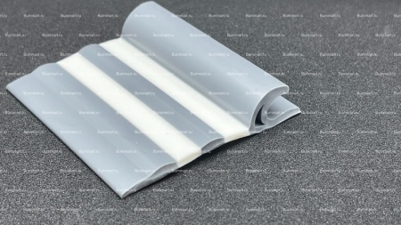 Привальный брус 70мм для лодок (Серо-Белый)