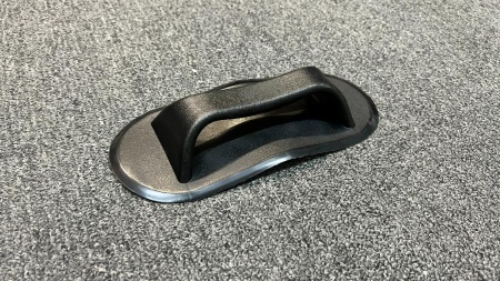 Ручка для переноски овальная (Черная)