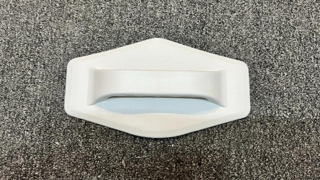 Ручка лодочная шестиугольная (Светло-Серая)