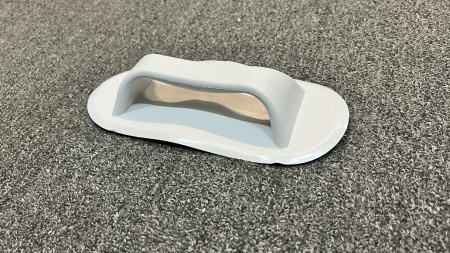 Ручка транспортировочная овальная (Светло-Серая)