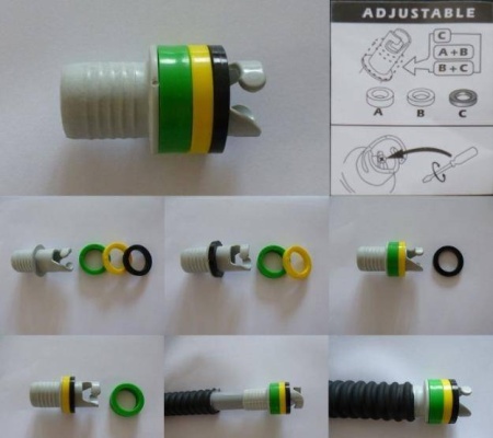 Переходник SP 718 к клапану